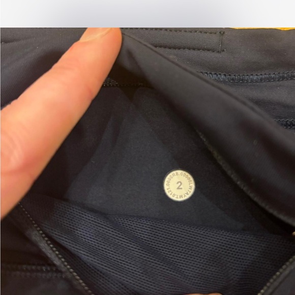 Lululemon navy blue athletic shorts! - Picture 3 of 4